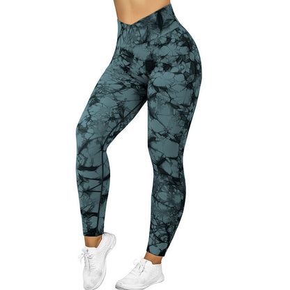 GymEss Seamless Tie Dye Leggings