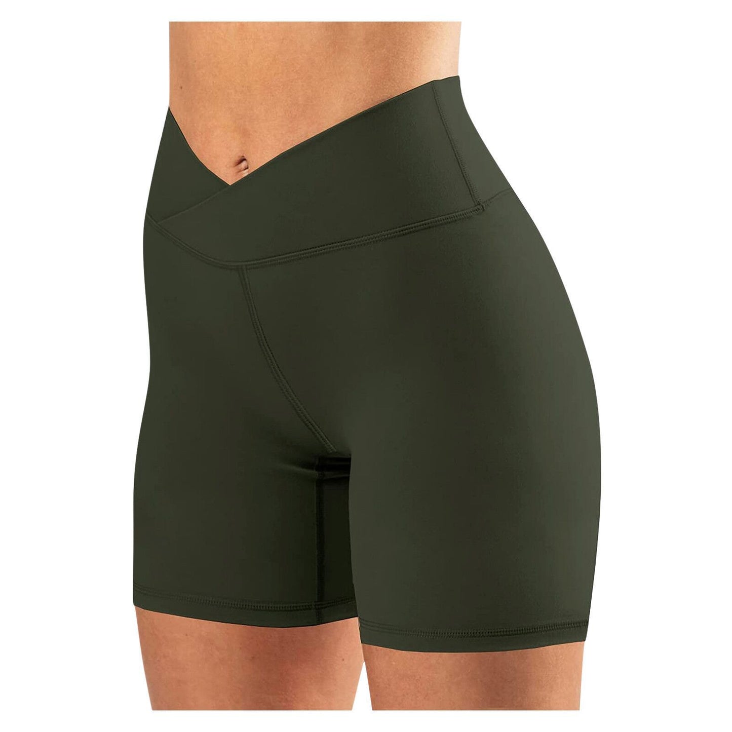 GymEss Leggings Shorts Cross-waist