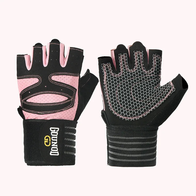 GymEss unisex weightlifting gloves