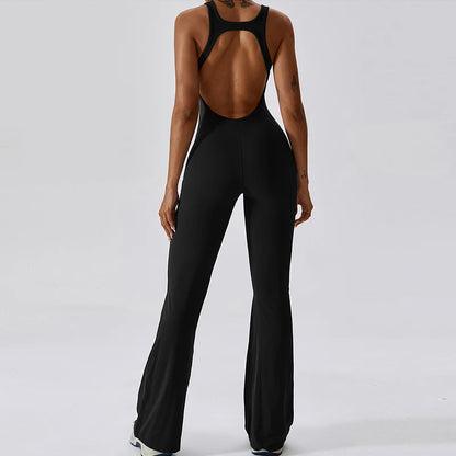 GymEss Sexy Back V Jumpsuit