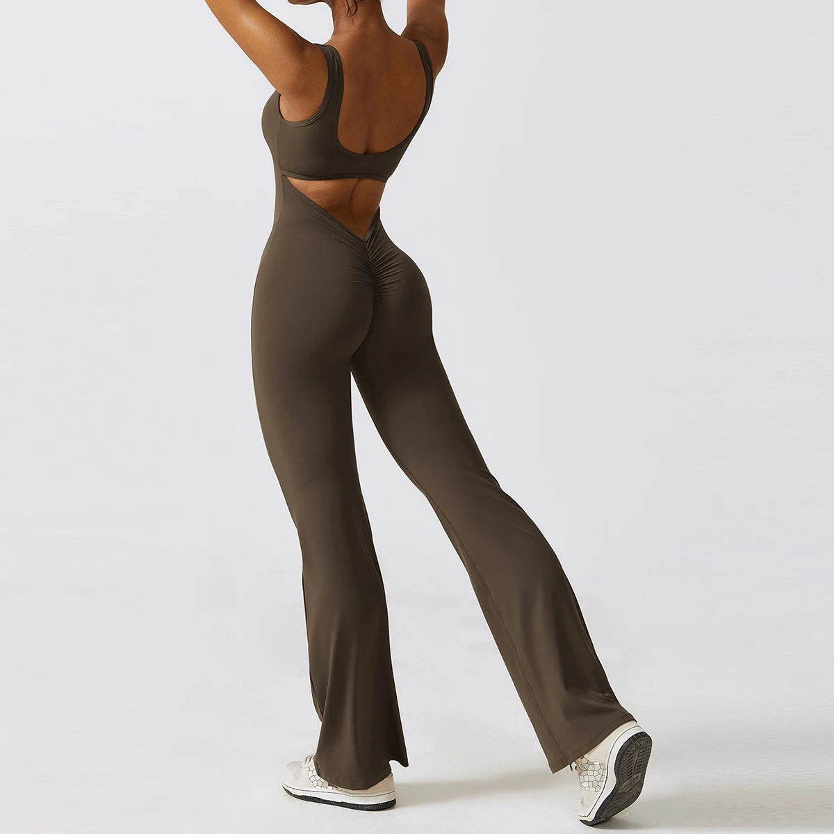 GymEss Sexy Back V Jumpsuit