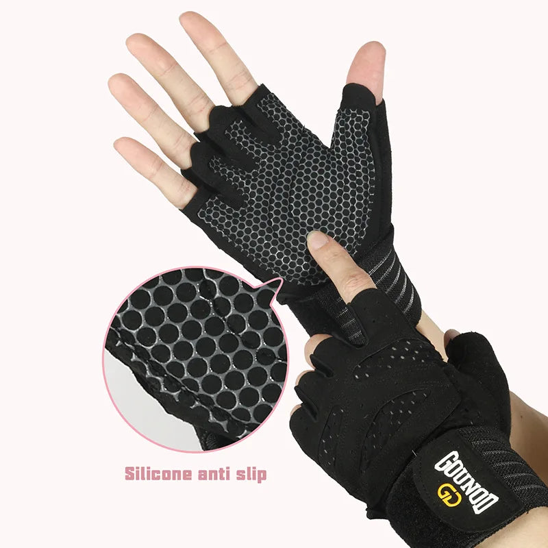 GymEss unisex weightlifting gloves