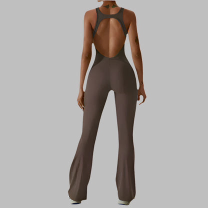 GymEss Sexy Back V Jumpsuit