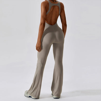 GymEss Sexy Back V Jumpsuit