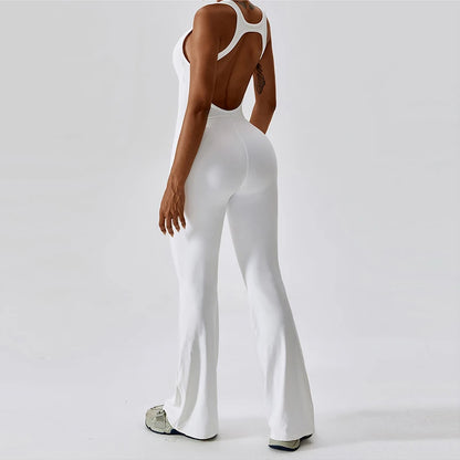 GymEss Sexy Back V Jumpsuit