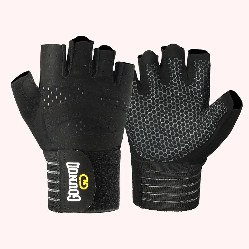 GymEss unisex weightlifting gloves